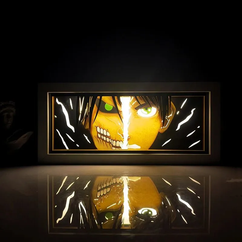 Dragon Ball Z Paper-Cut Night Light: Illuminate Your World