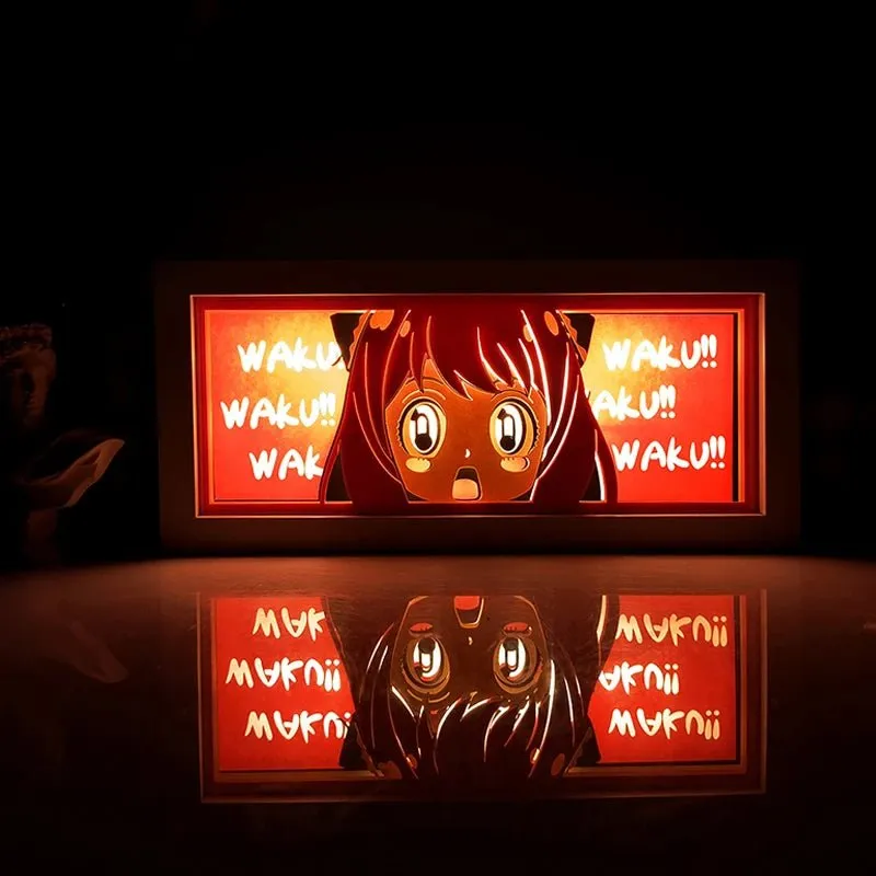 Dragon Ball Z Paper-Cut Night Light: Illuminate Your World