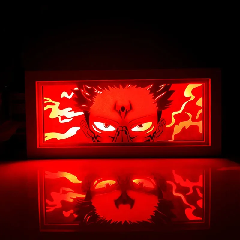 Dragon Ball Z Paper-Cut Night Light: Illuminate Your World