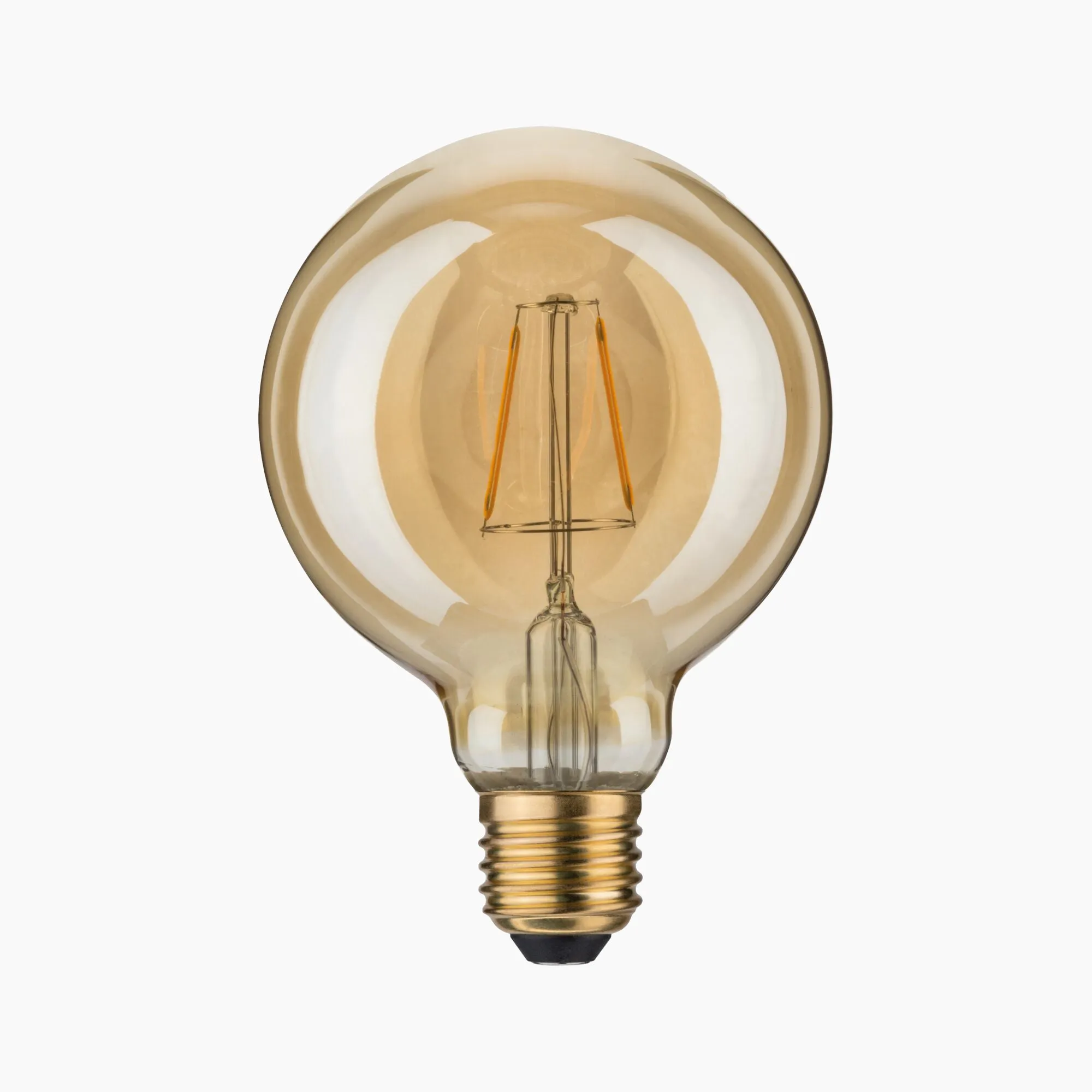 Filament LED Globe Bulb 2.7W E27 Gold Glass