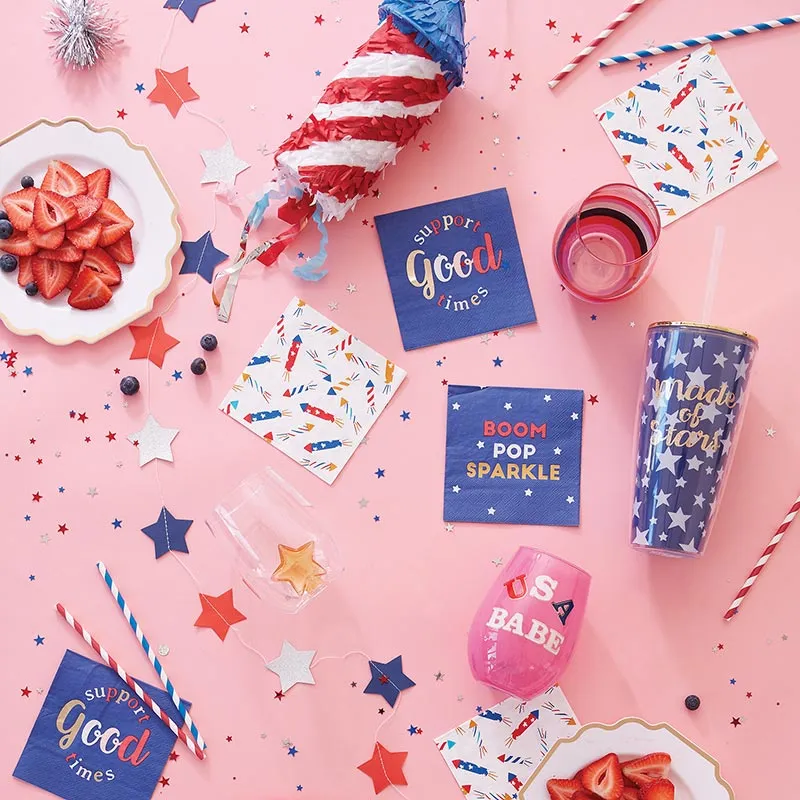 Firecracker Napkins