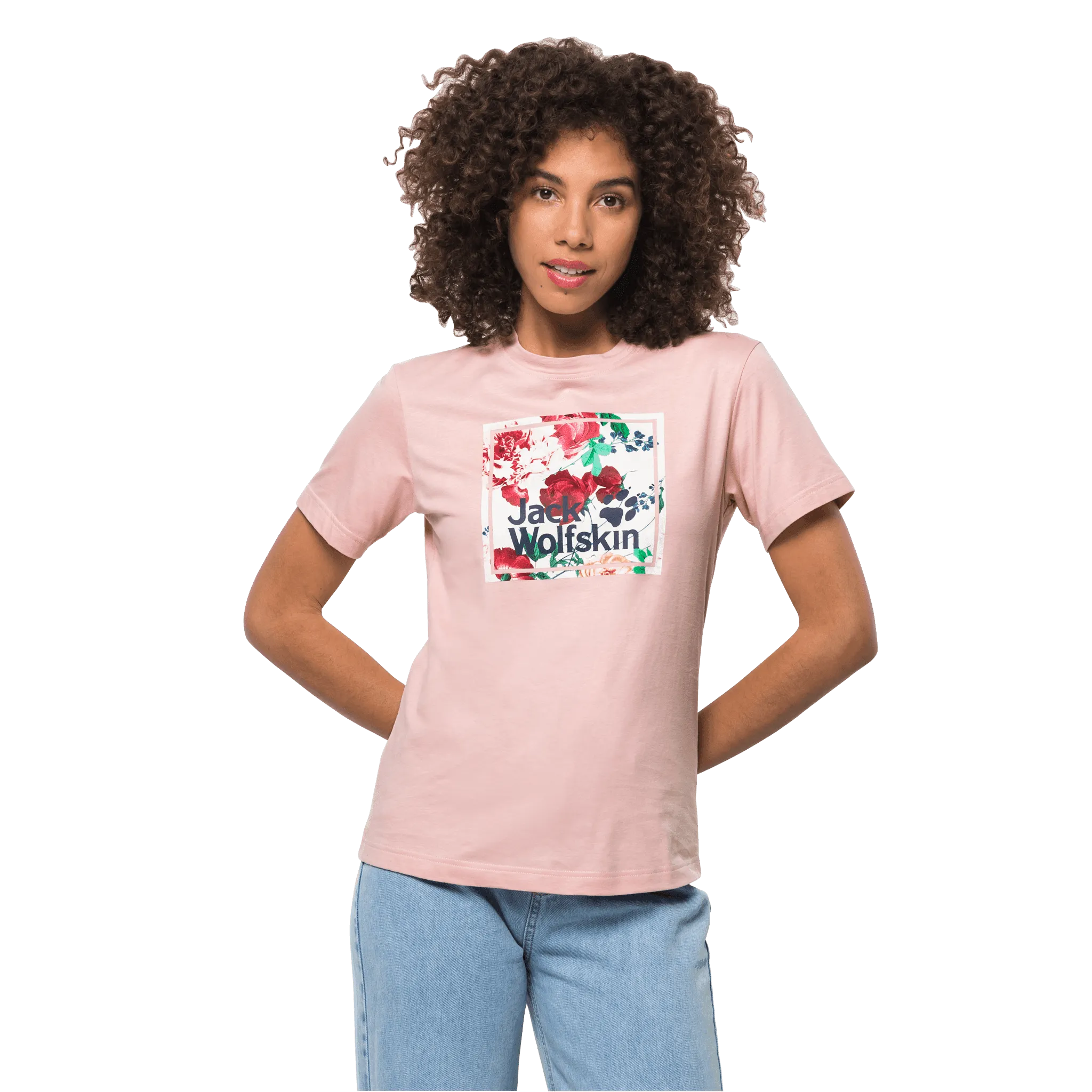 FLOWER LOGO TEE W