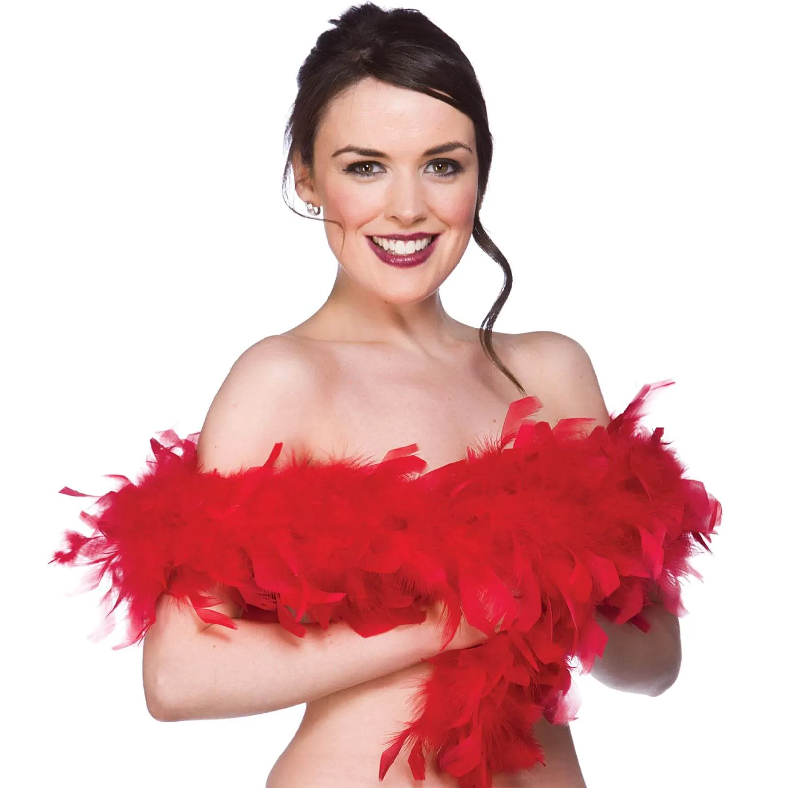 Fluffy Feather Boa Flapper Dance Burlesque Hen Night 1.7m