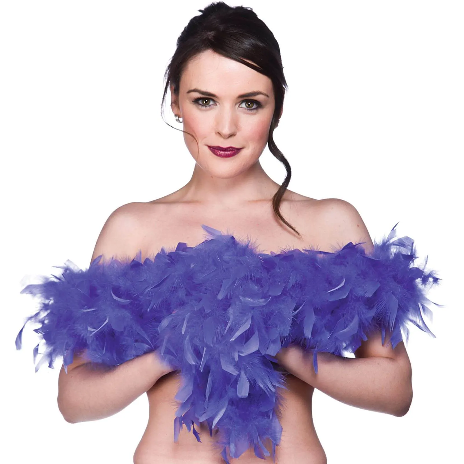 Fluffy Feather Boa Flapper Dance Burlesque Hen Night 1.7m