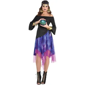 Fortune Teller High-Low Dress Adult Standard Size Each