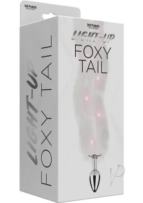 Foxy Tail Butt Plug White