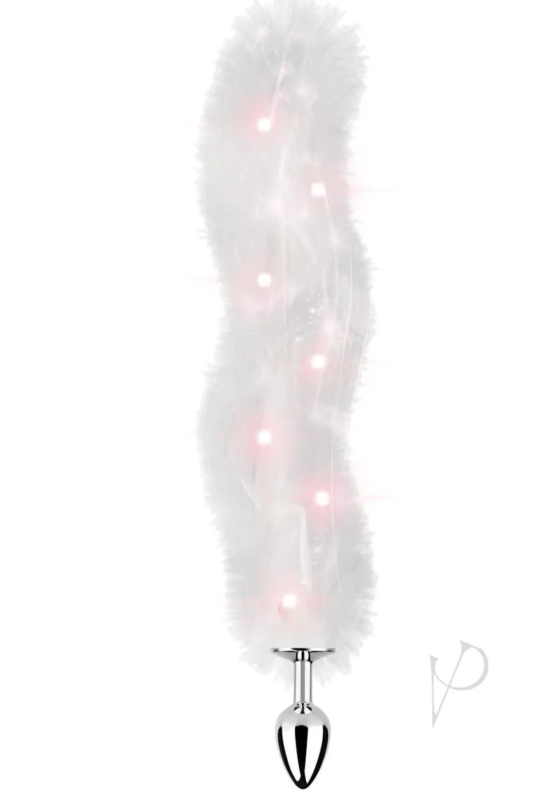 Foxy Tail Butt Plug White