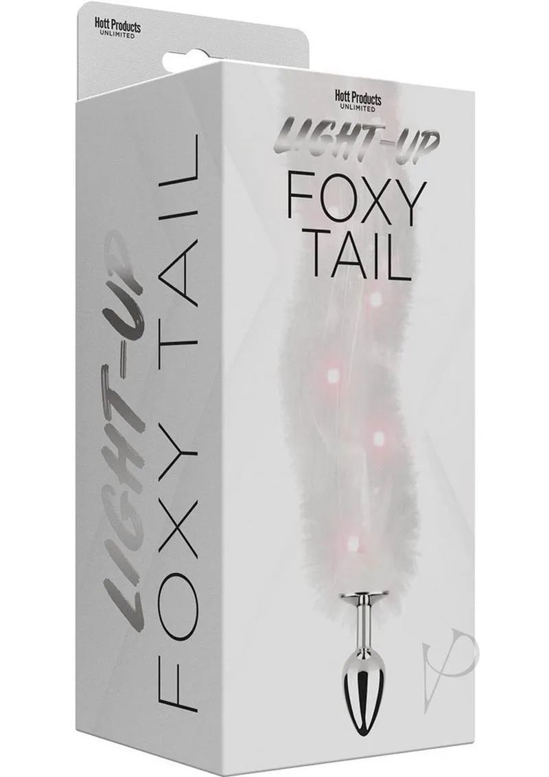 Foxy Tail Butt Plug White