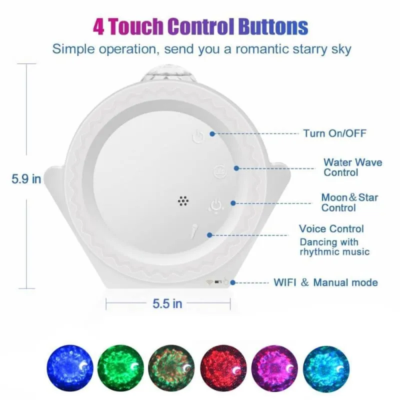 Galaxy Projector Light
