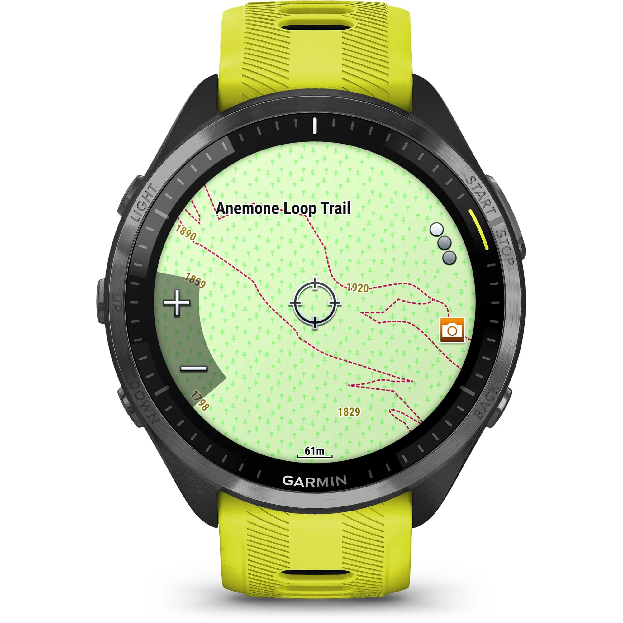 Garmin Forerunner® 965 Running Smartwatch, Colorful AMOLED Display, Training Metrics and Recovery Insights, Amp Yellow and Black
