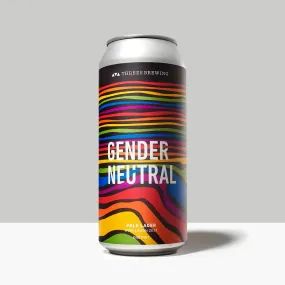 Gender Neutral (Pale Lager with Lemon Zest)