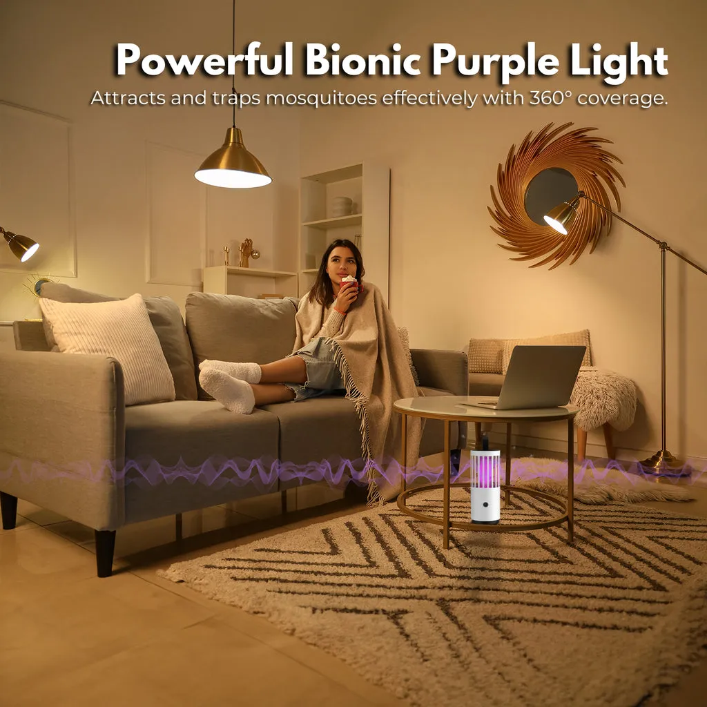 GOMINIMO GB-003 Mosquito Lamp Rechargeable 2000mah (White)