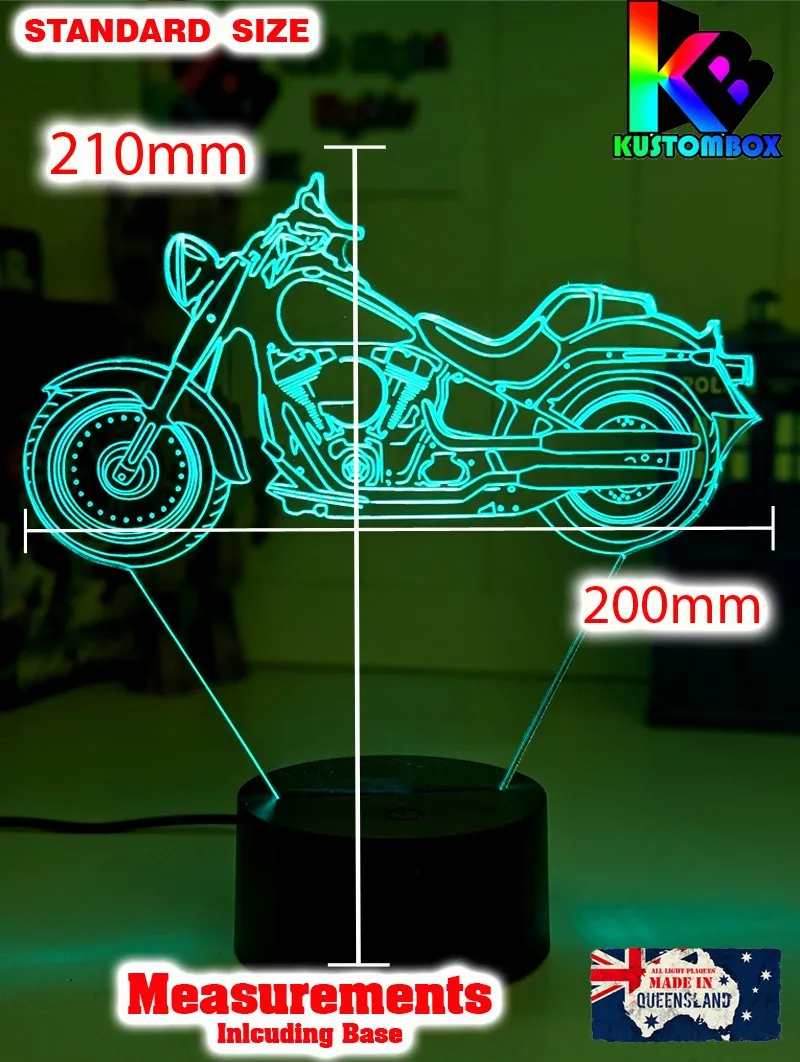 Harley Davidson Motor Cycle Bike 3D LED Night Light Lamp