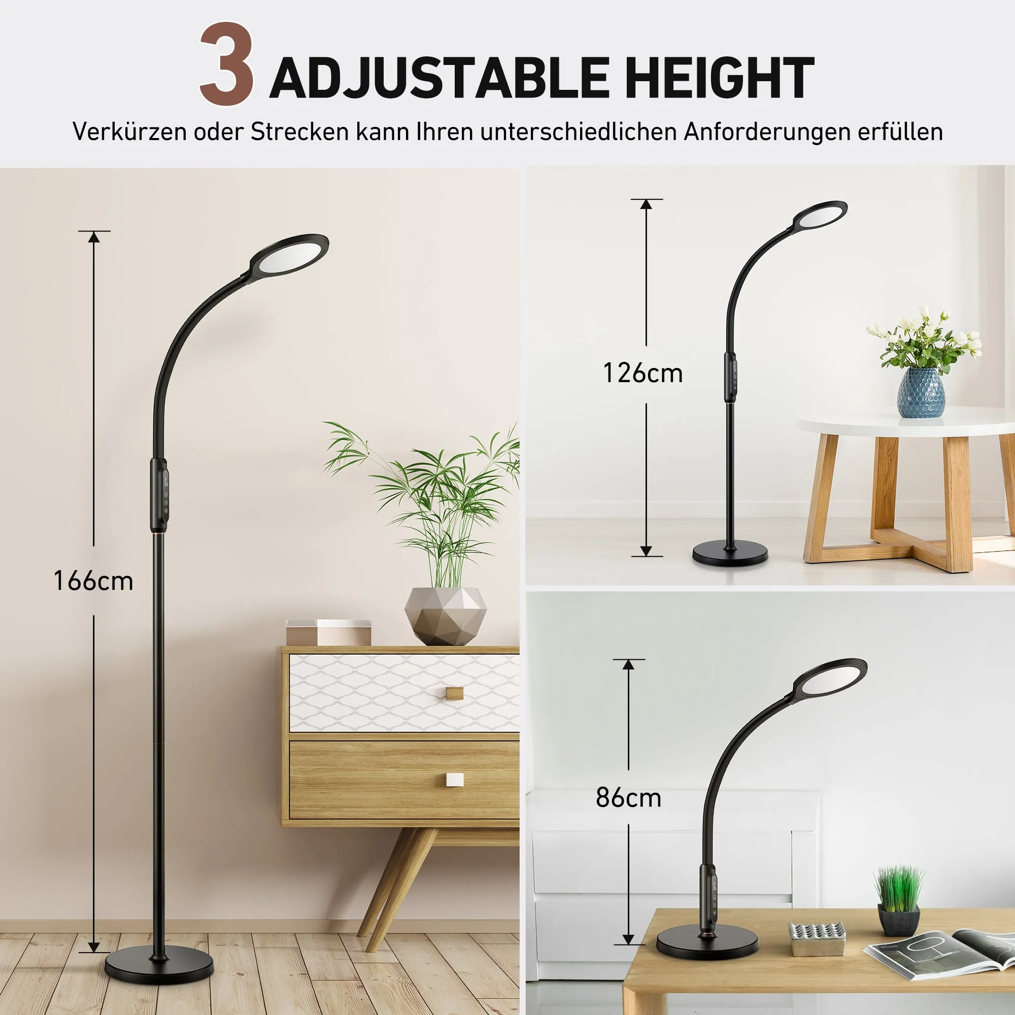 HM626 LED Floor Lamp 10 Colors Modes (EU ONLY)