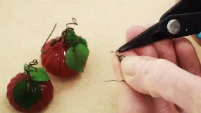 How to Make Lucite Pumpkin Earrings