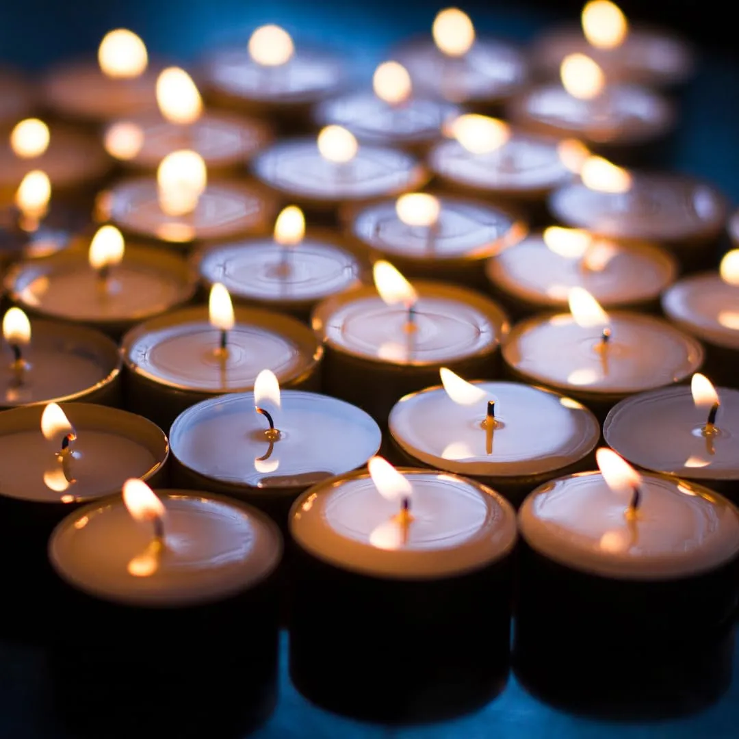 Indoblaze Tea Light Candles - Pack of 200 Unscented White Candles, Long Burning Hours- 1.5 to 2.5 hours