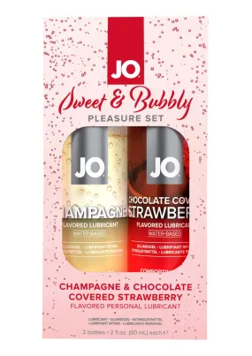 Jo Sweet & Bubbly Pleasure Set Champagne-chocolate Strawberry