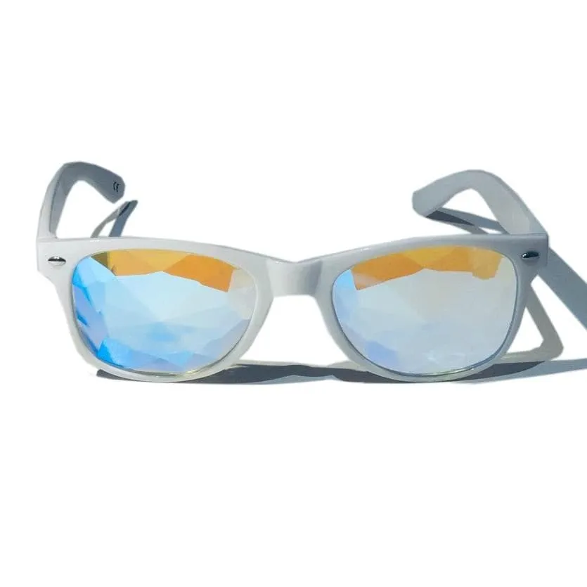 Kaleidoscope Glasses - Mirage (White)