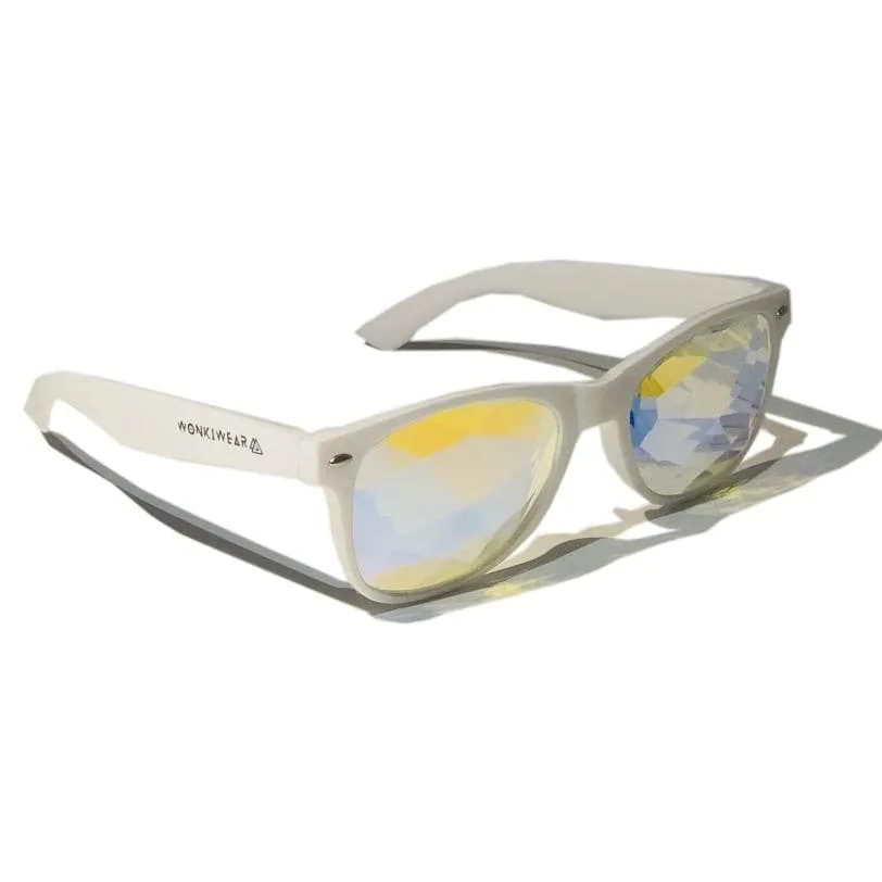 Kaleidoscope Glasses - Mirage (White)