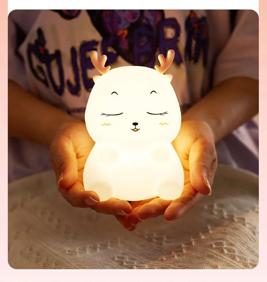 Kawaii Deer LED Night Light
