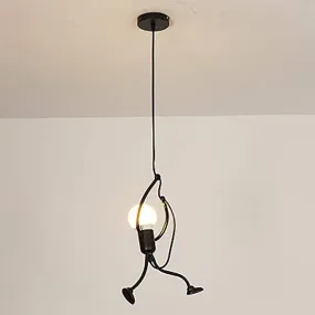 LED Metal Man Pendant Light