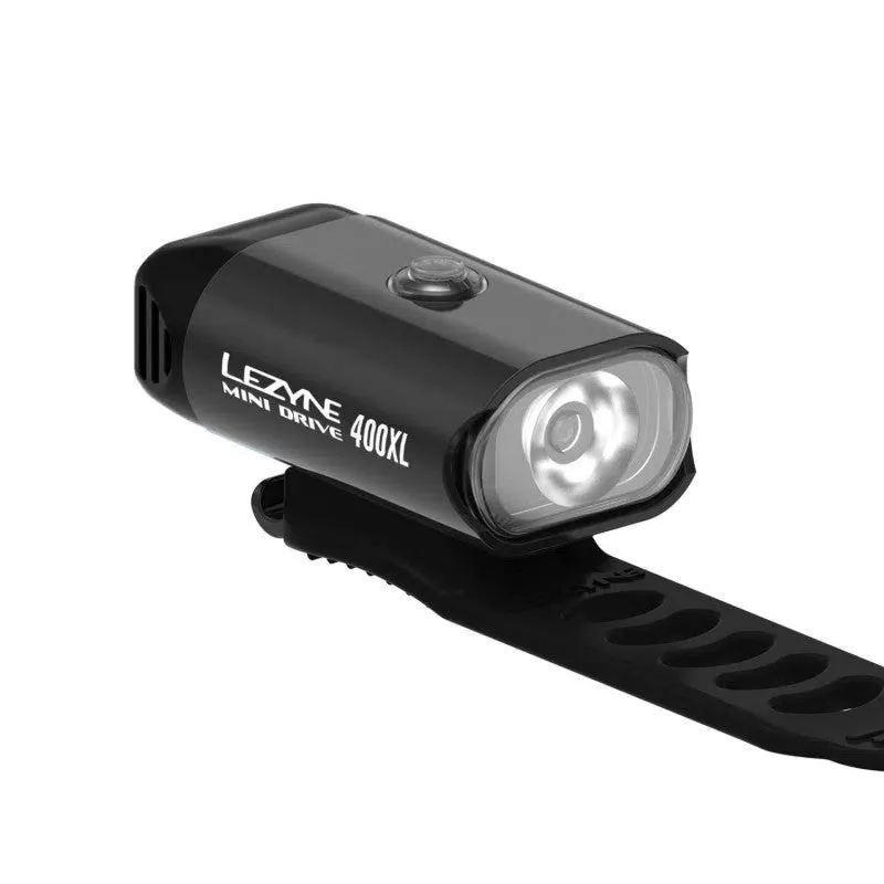 LEZYNE MINI DRIVE 400 LUMENS Front Light - Black