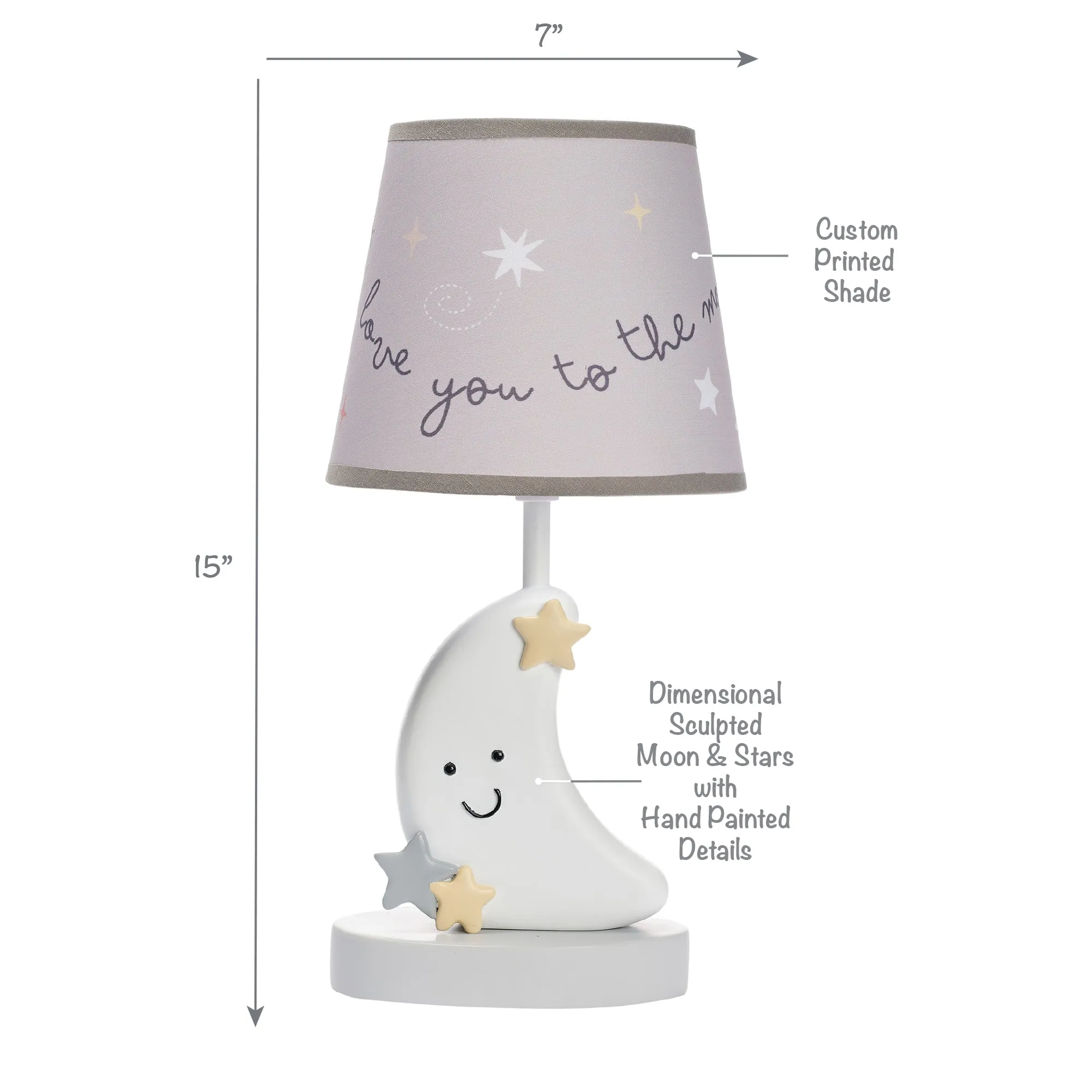 Little Star Lamp with Shade and Bulb