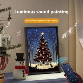 Luminous Christmas Tree speaker Bluetooth Desktop Ornament & Gift