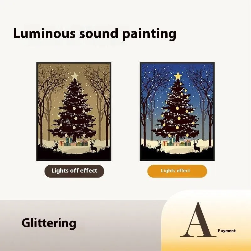 Luminous Christmas Tree speaker Bluetooth Desktop Ornament & Gift