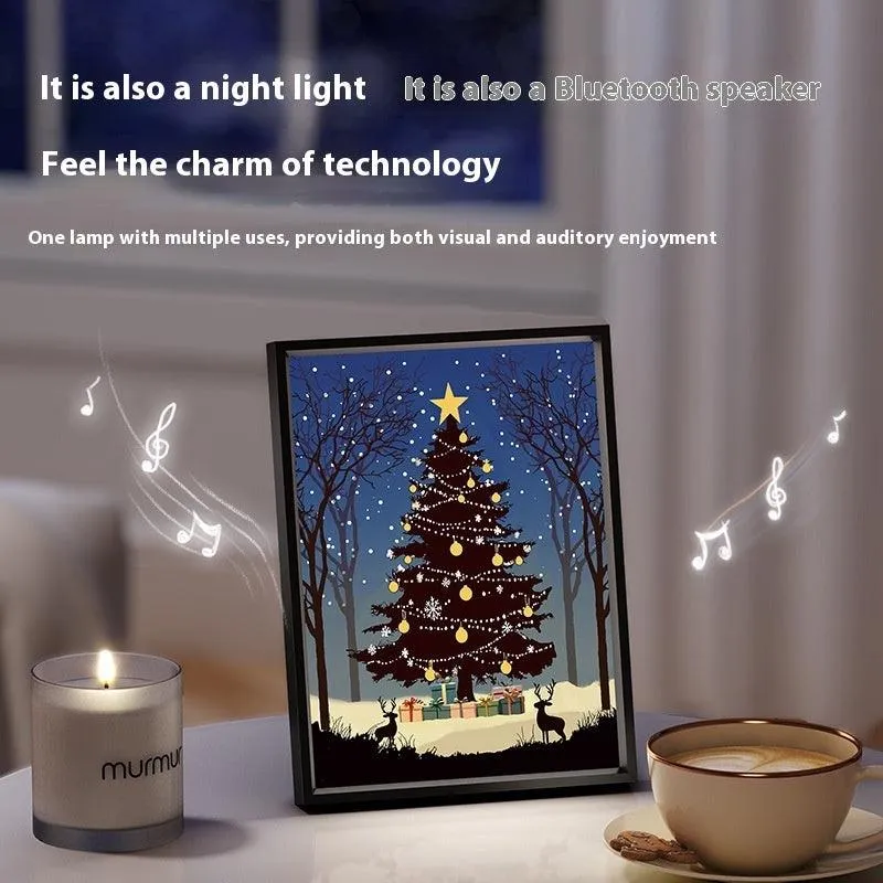 Luminous Christmas Tree speaker Bluetooth Desktop Ornament & Gift