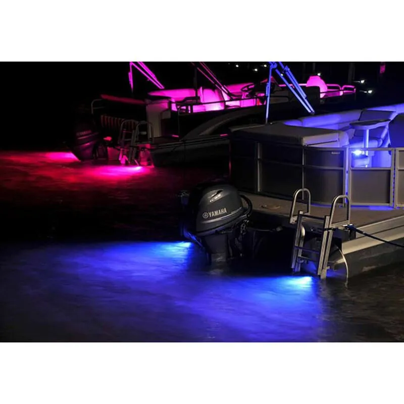 Lumitec Zambezi Mini Surface Mount Underwater Light, Spectrum Full Color