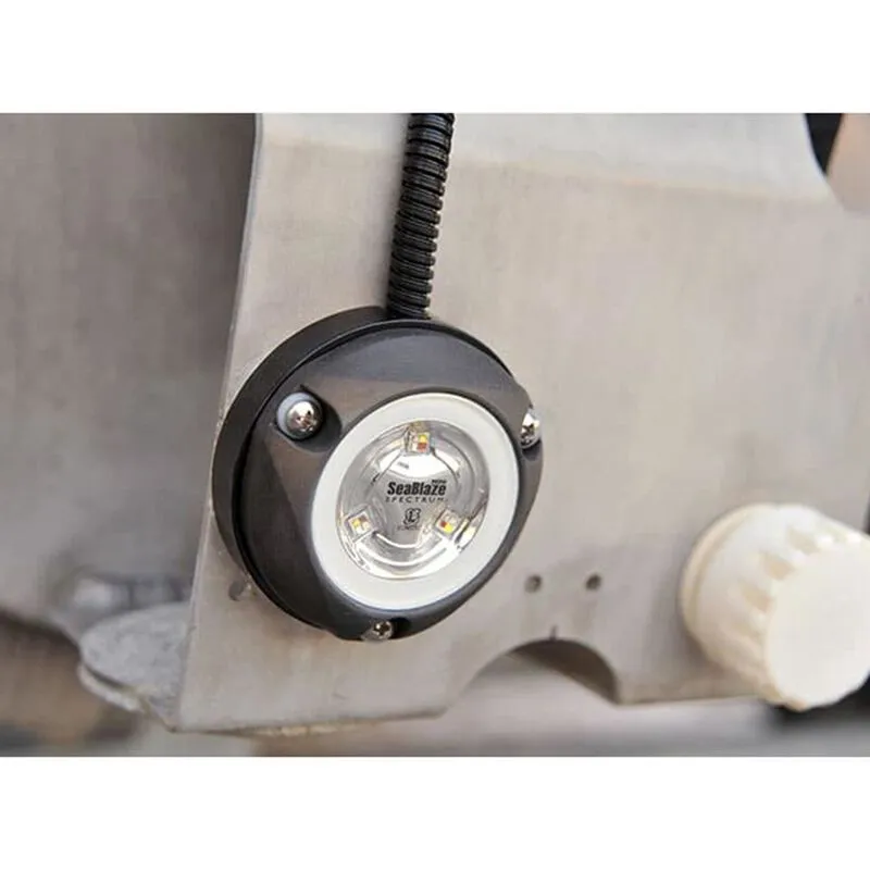 Lumitec Zambezi Mini Surface Mount Underwater Light, Spectrum Full Color