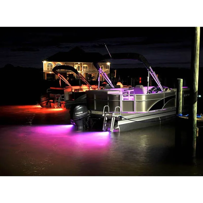 Lumitec Zambezi Mini Surface Mount Underwater Light, Spectrum Full Color