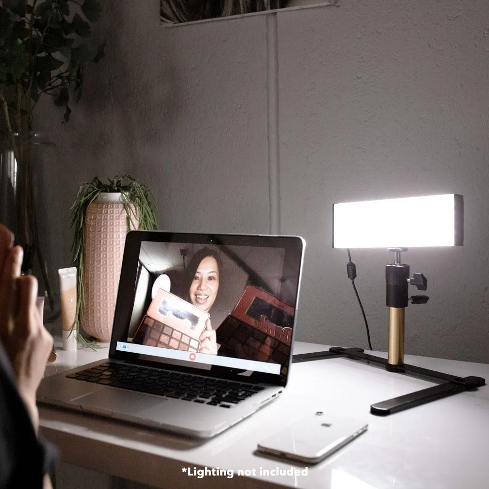 Mini Desk Tabletop Stand with 5/8" Spigot for Lighting