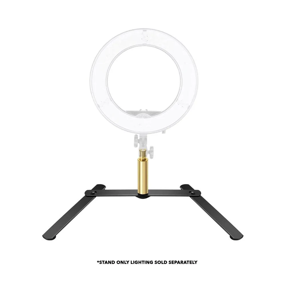 Mini Desk Tabletop Stand with 5/8" Spigot for Lighting