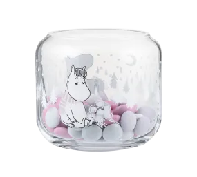 MOOMIN CANDLE HOLDER SNOWFALL 8CM