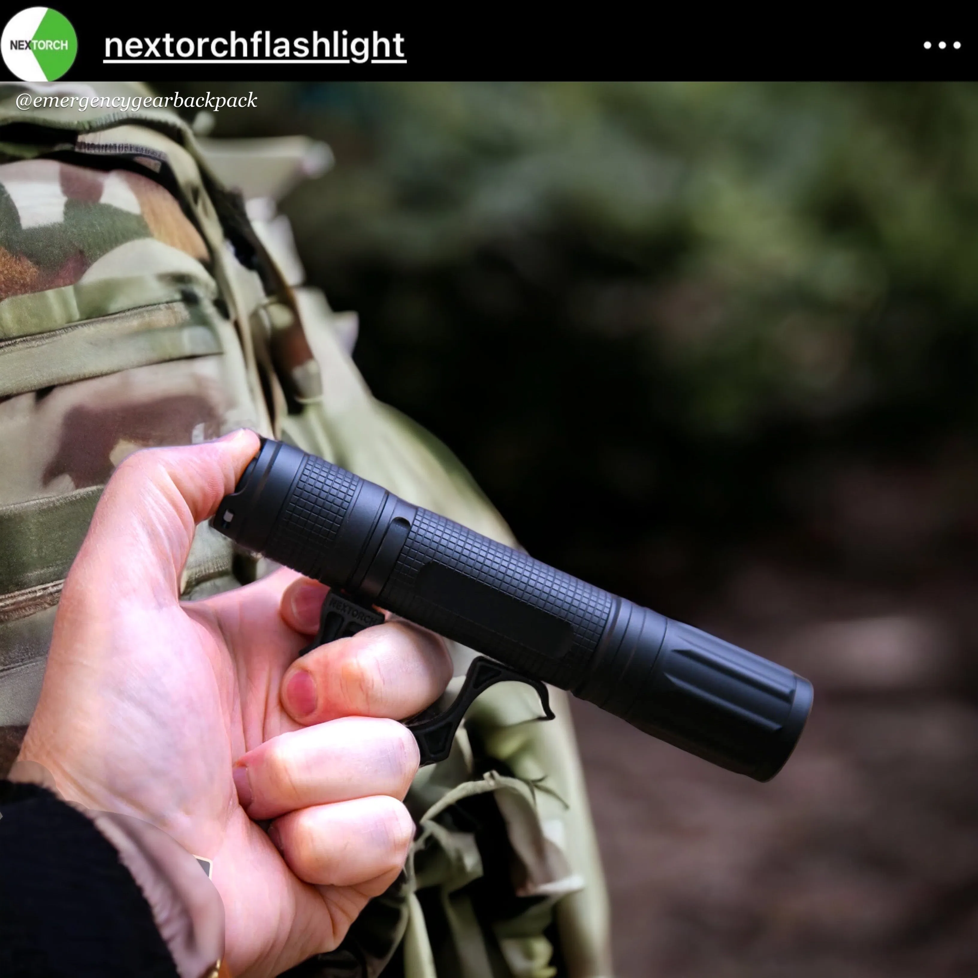 NEXTORCH E52C 3000LMS 210M Outdoor Flashlight