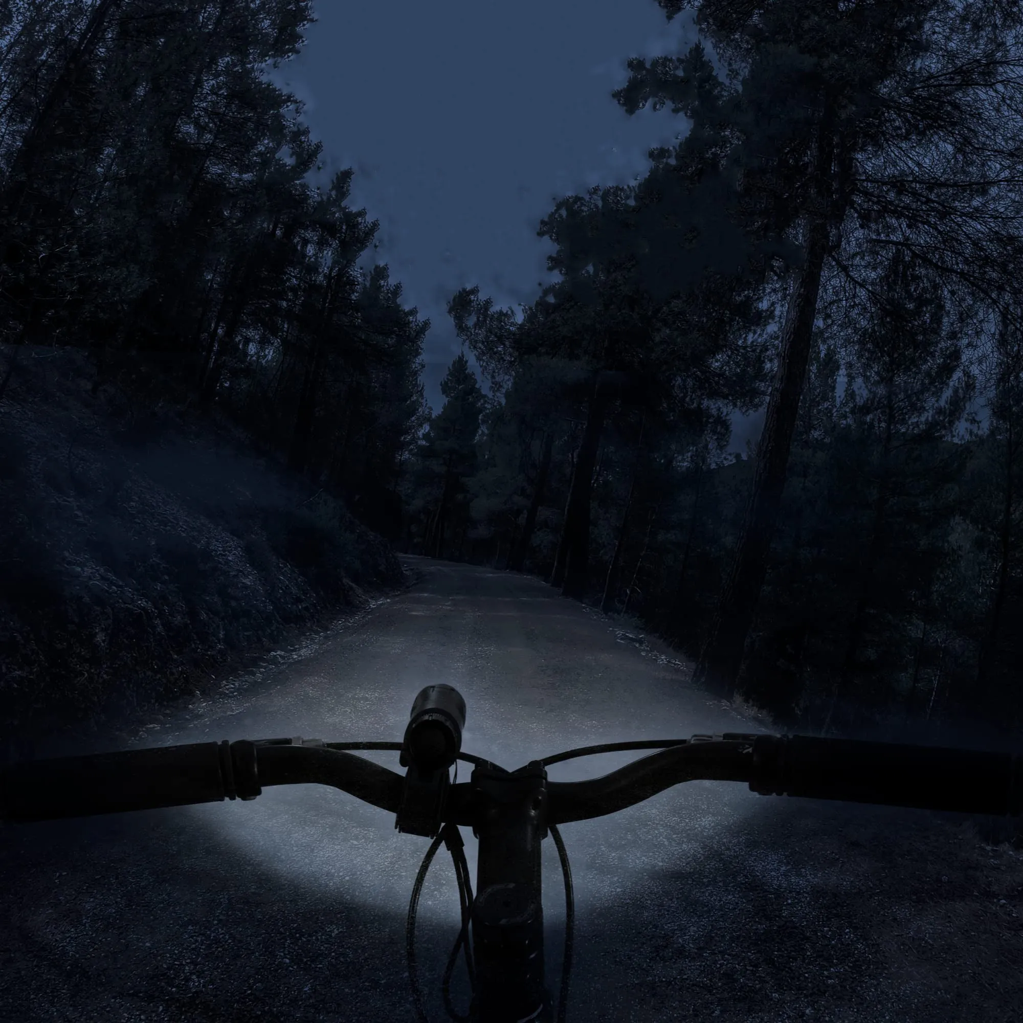 Night Riding Bicycle Headlight and Tail Light Set