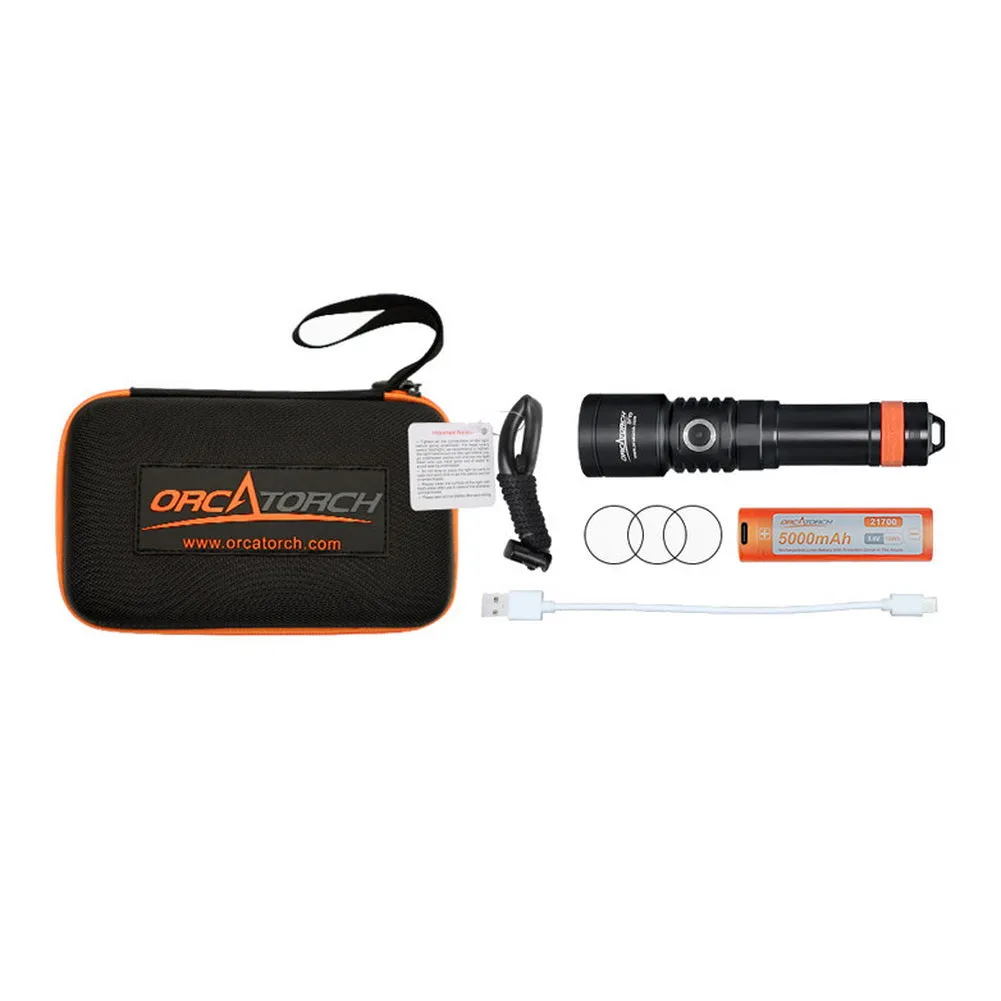 Orcatorch D710 Scuba Diving Light