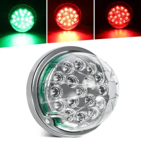 Partsam Side Marker Lights for Freightliner Kenworth Peterbilt