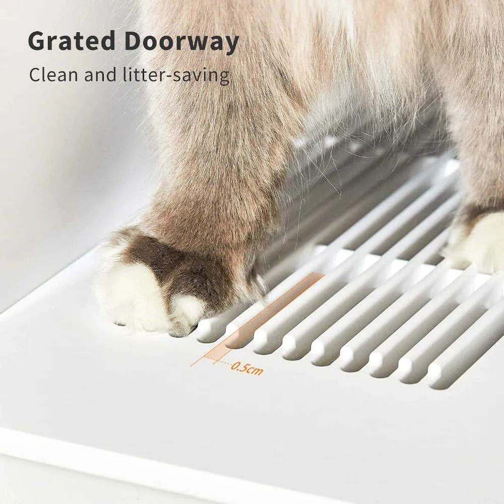 PETKIT White Villa Cat Litter Box