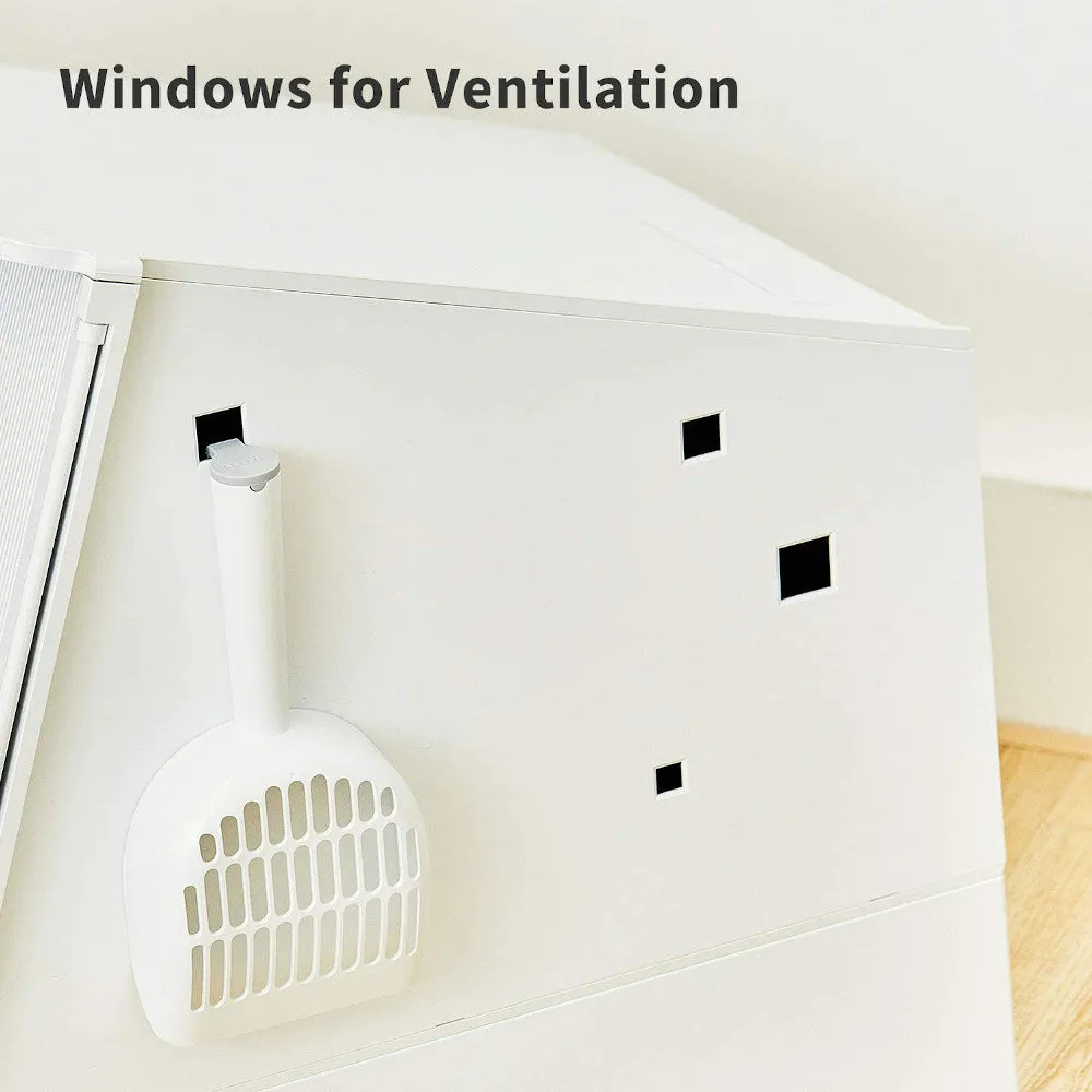 PETKIT White Villa Cat Litter Box