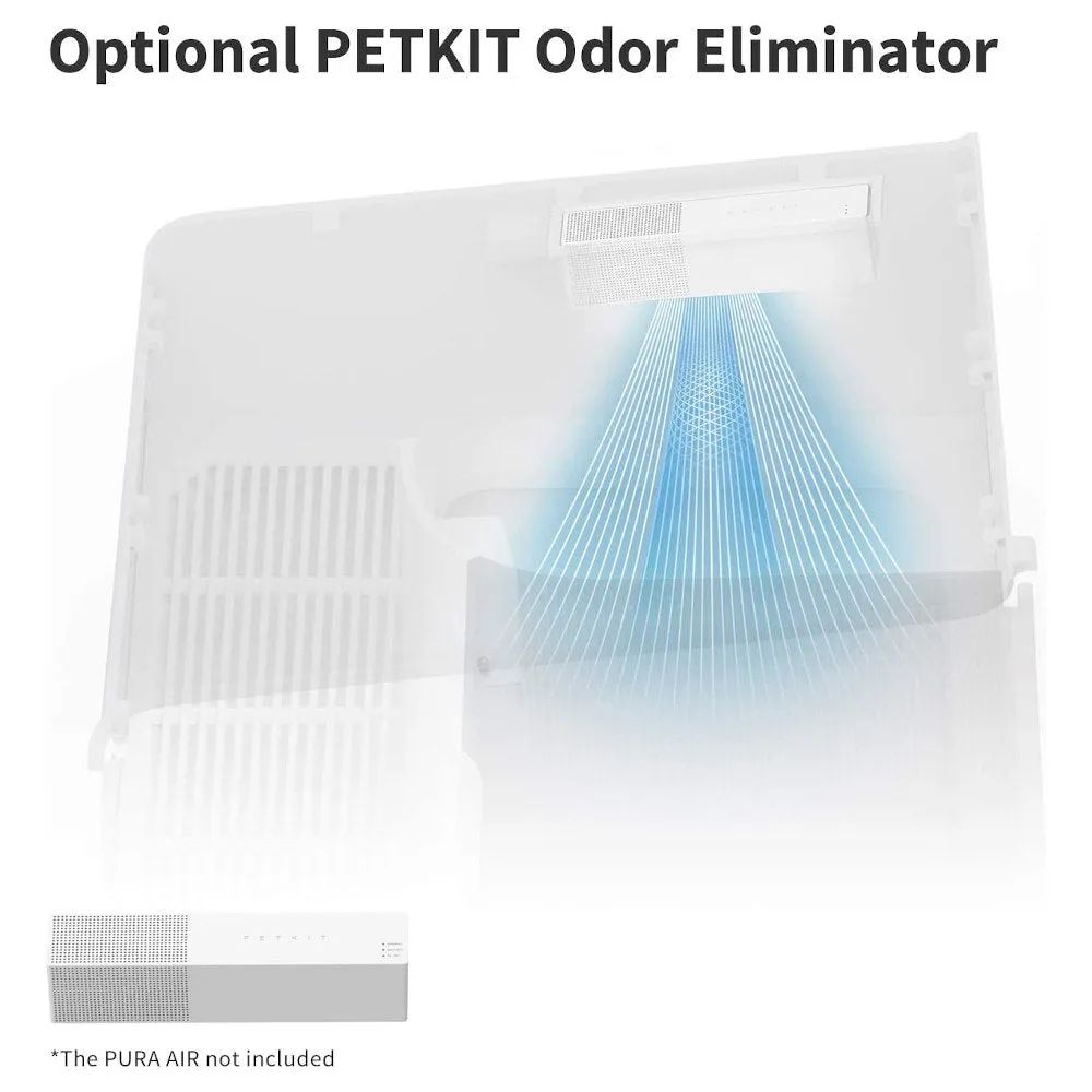 PETKIT White Villa Cat Litter Box