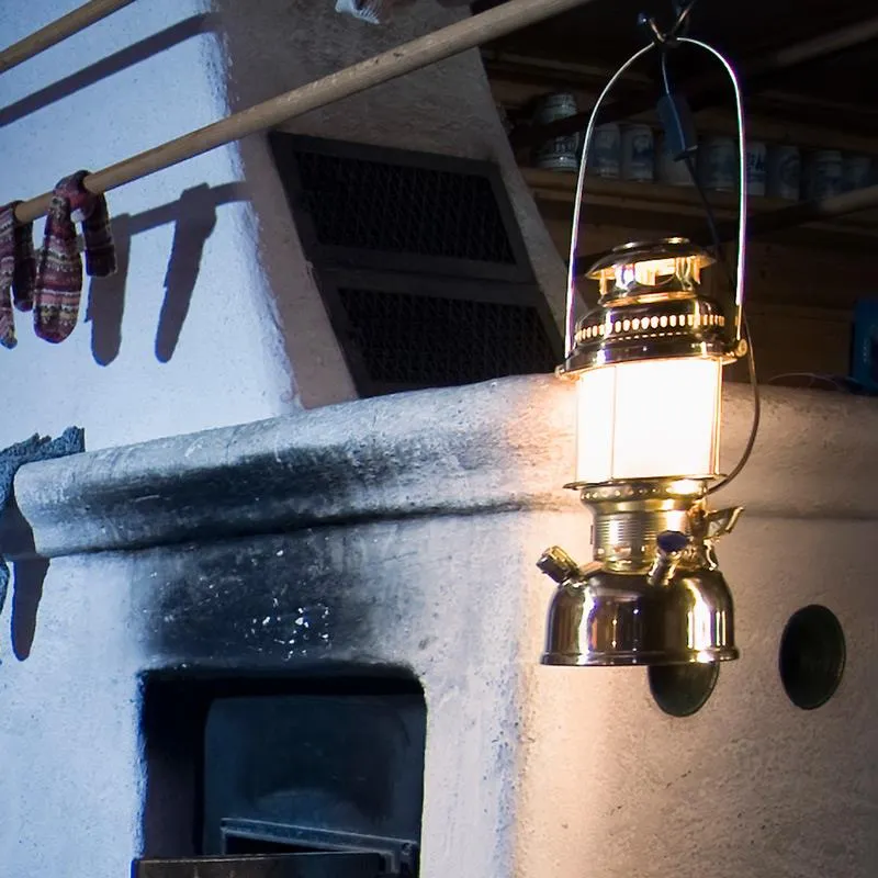 Petromax HK500 Brass Electro (Hanging Lamp) Brass | Buy Petromax HK500 Brass Electro (Hanging Lamp) Brass here | Outnorth