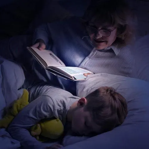 Premium Flat Book Panel Reading Night Light