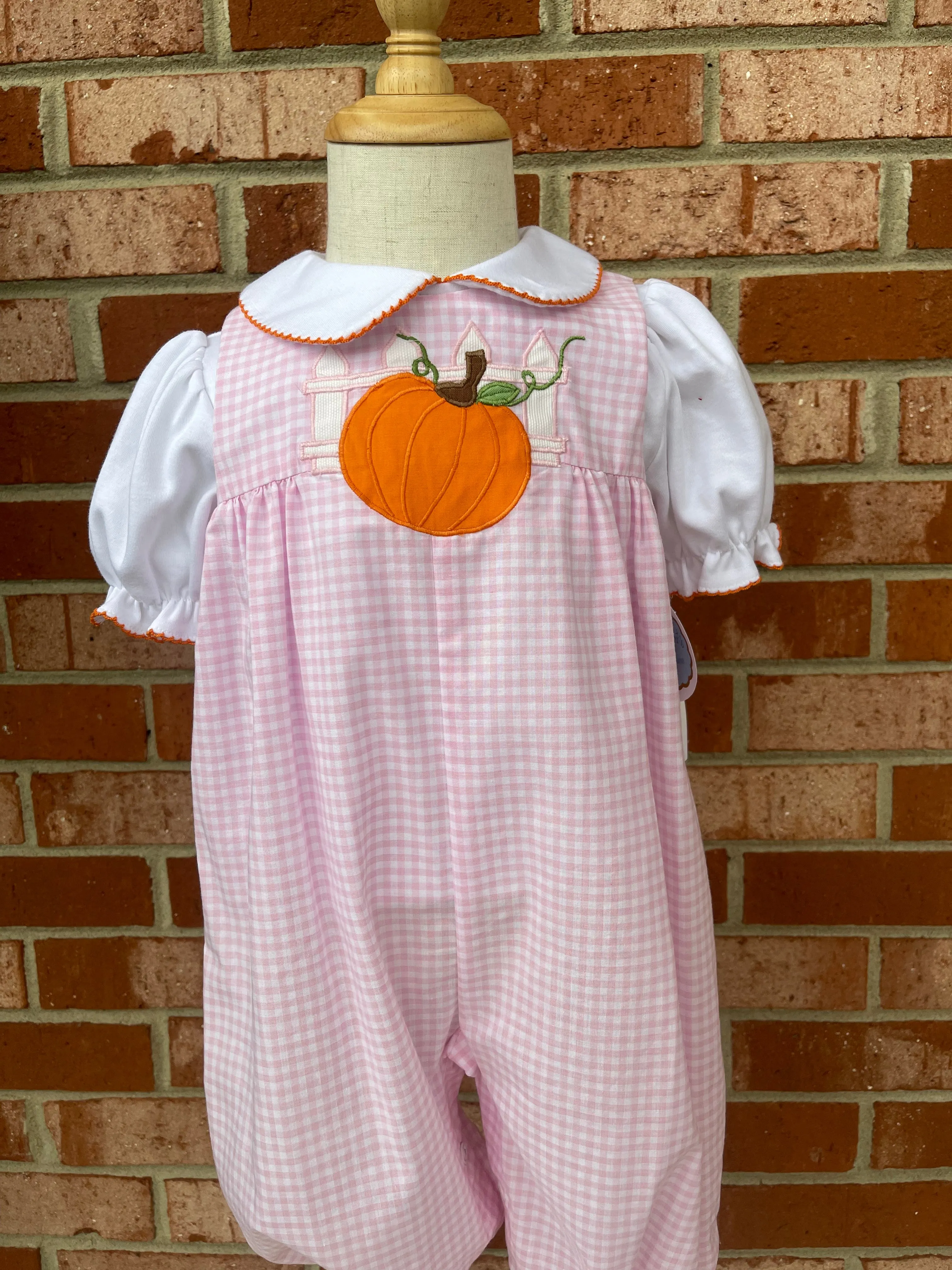 Pumpkin Appliqué Longall