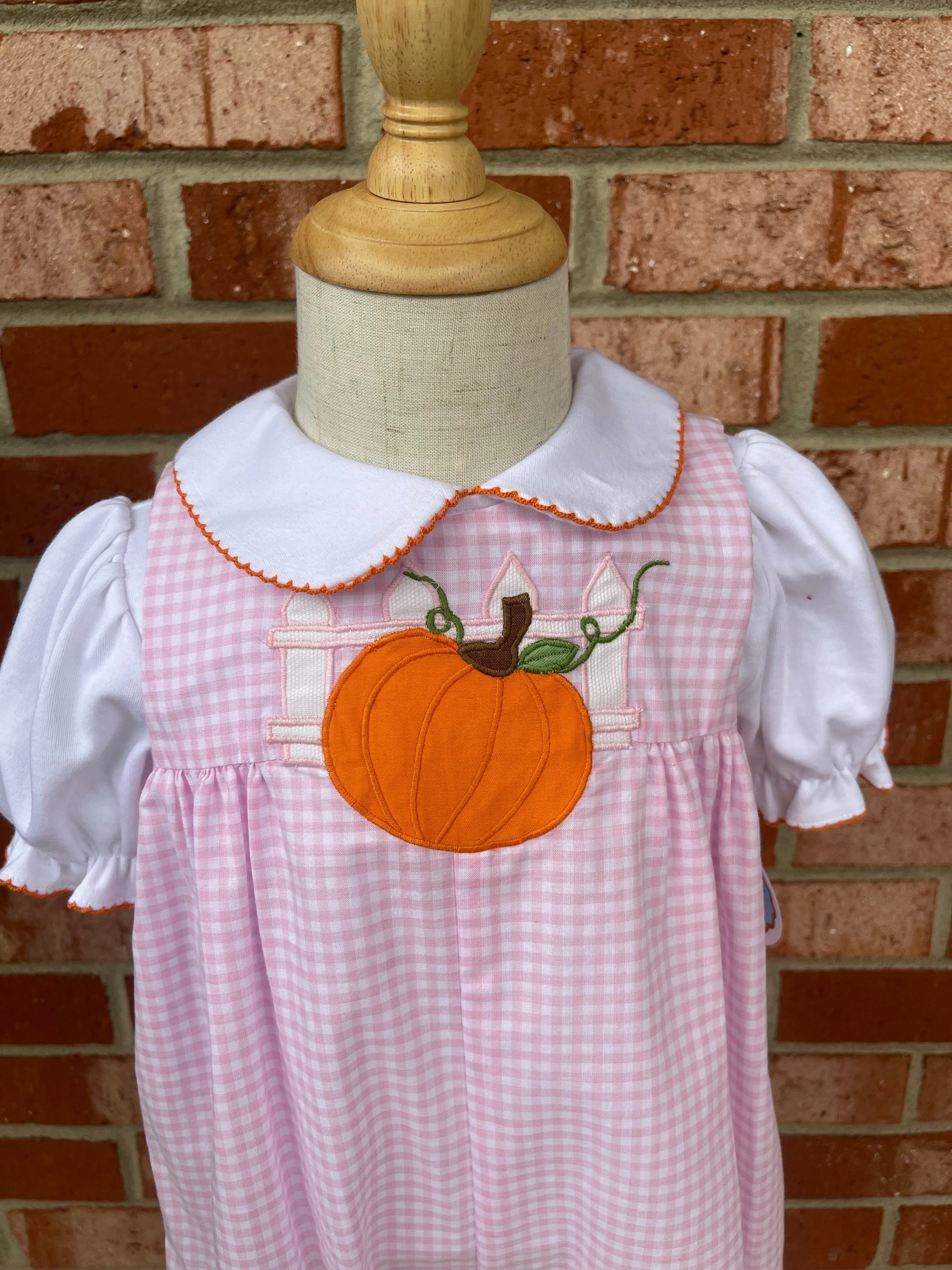 Pumpkin Appliqué Longall