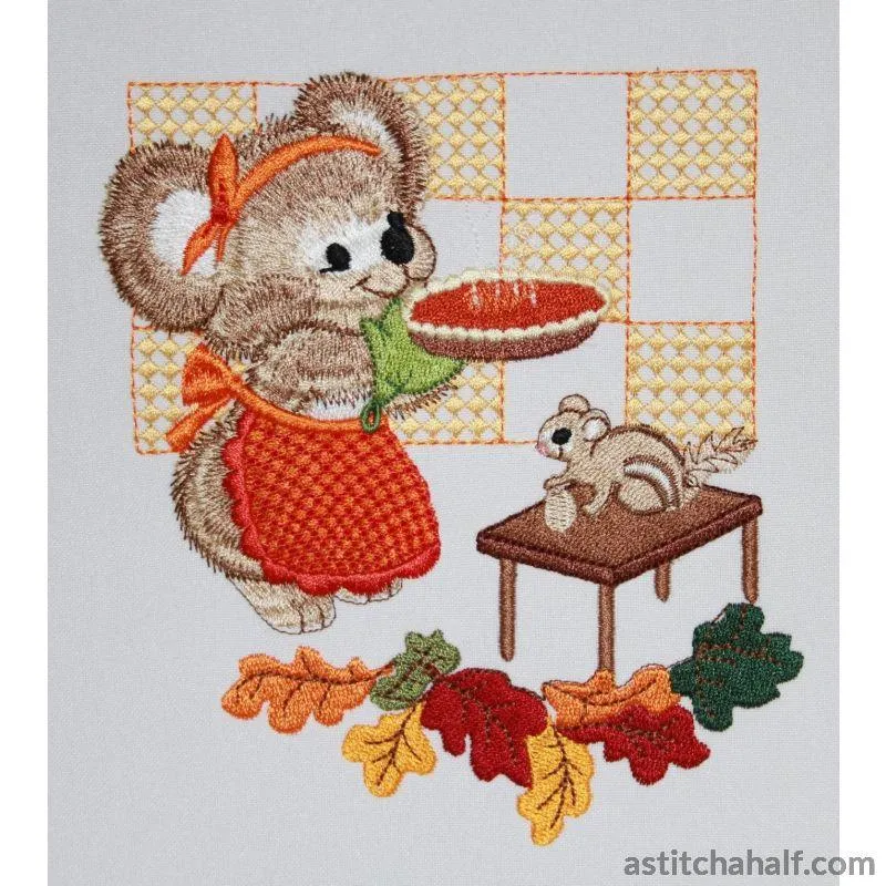 Pumpkin Pie Fuzzy Girl