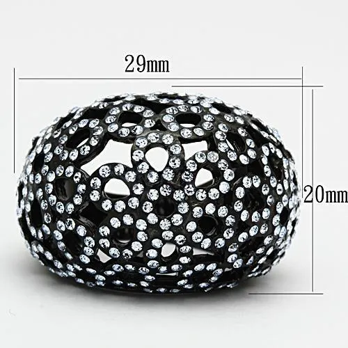 Ring Top GRD Crystal Light Sapphire TK1003 for Women Style Stainless