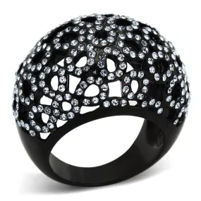 Ring Top GRD Crystal Light Sapphire TK1003 for Women Style Stainless